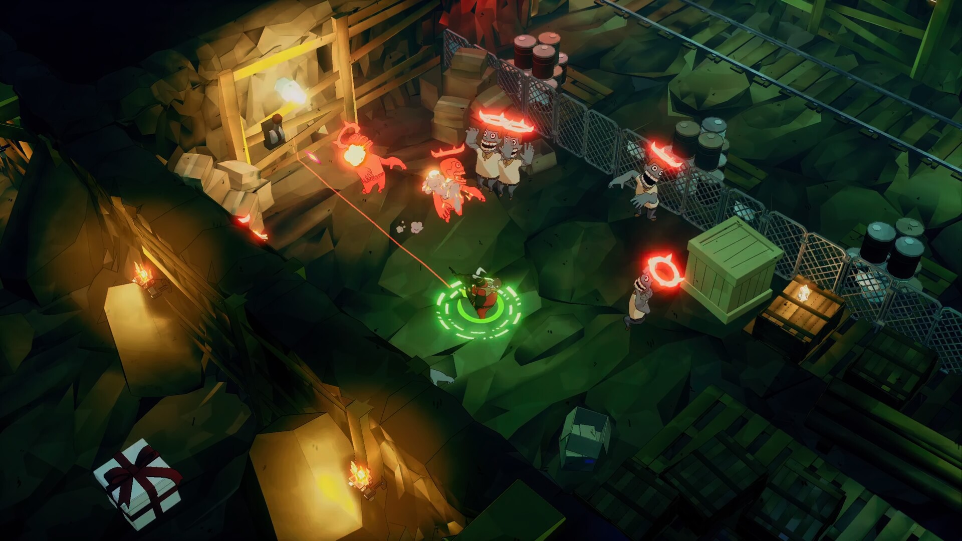 A screenshot of the upcoming PC game, Damon and Baby