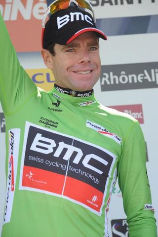Cadel Evans (BMC) maintains his lead in the Points classification