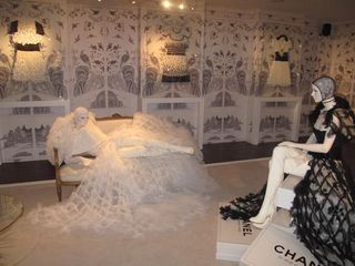 Inside the Haute Couture room - a reconstruction of Gabrielle Chanel's apartment in 31 rue Cambon