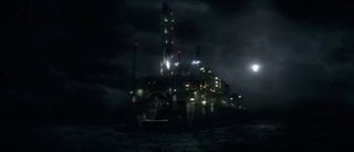 The boat Captain America and crew infiltrate in "Winter Soldier" is actually the satellite-launching ship Sea Launch Commander.