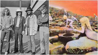 Led Zeppelin and Houses Of The Holy album sleeve