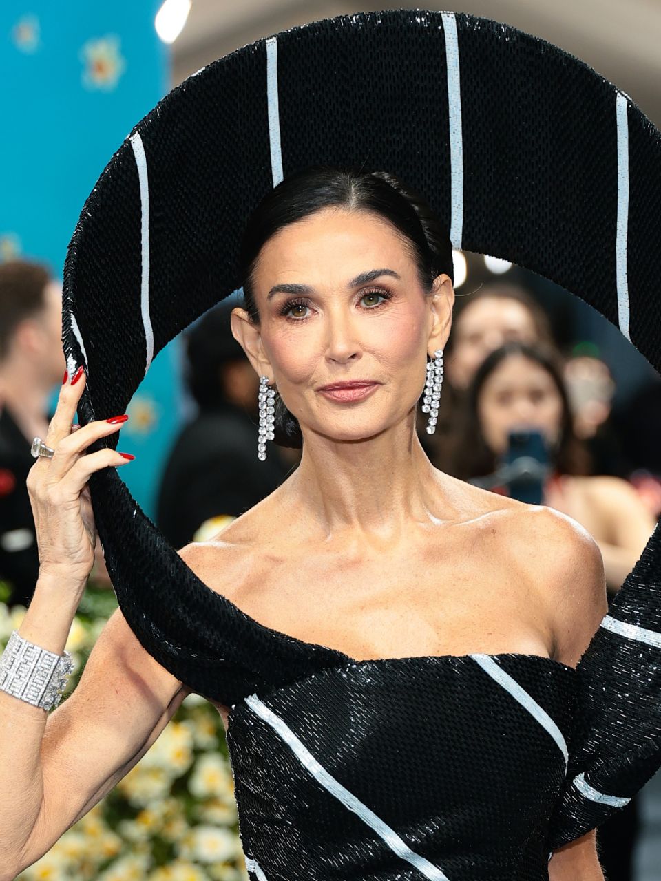 Demi Moore attending the Met Gala 2025