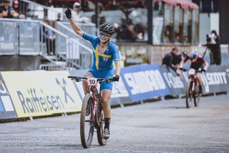 Sweden's Jenny Rissveds Cross Country World Cup in Leogang Austria on June 13 2021