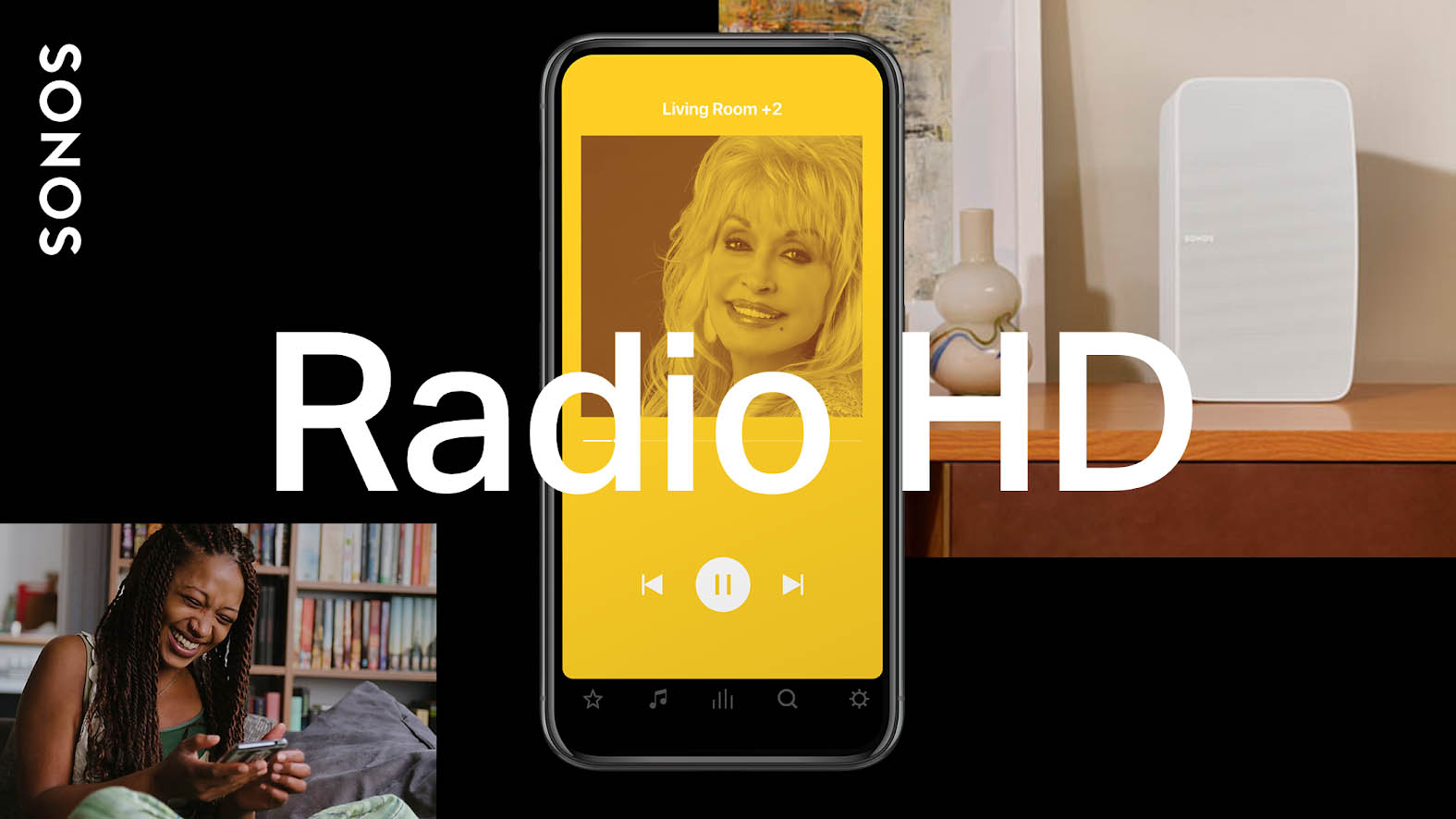 Sonos Radio HD arrives: brings the quality, Dolly Parton and loses the ads