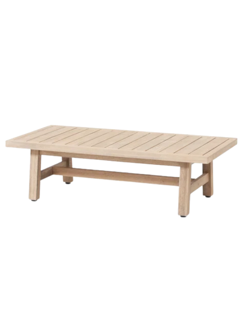 Mediterranean Style Acacia Wood Patio Dining Table 