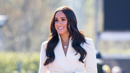 Meghan, Duchess of Sussex attends day two of the Invictus Games 2020 at Zuiderpark on April 17, 2022 in The Hague, Netherlands. 