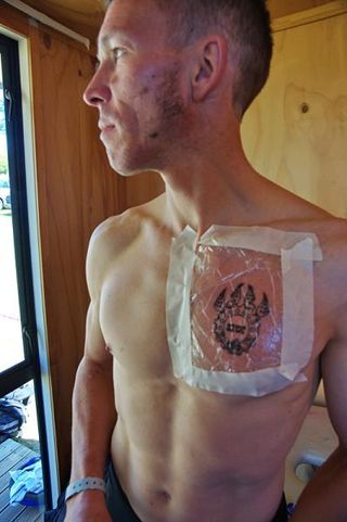 Singlespeed Worlds Winner Garth Weinberg's new tattoo