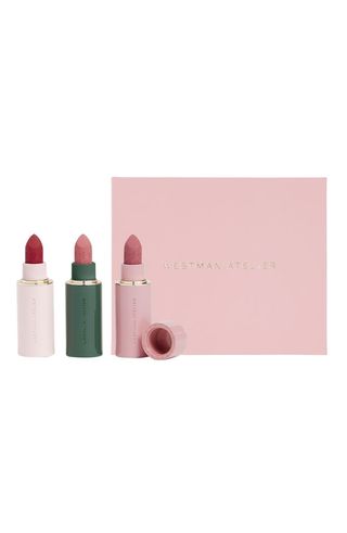 Westman Atelier Lip Suede Matte Lipstick Holiday Trio