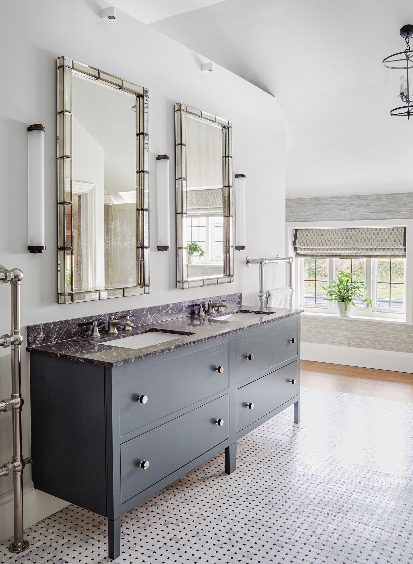 12 gray bathroom ideas: how to decorate with this popular neutral ...