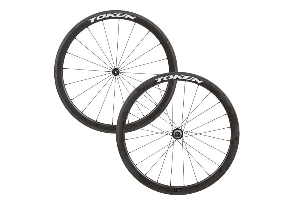 token c45r carbon clincher wheelset