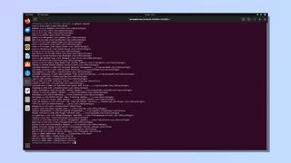 screenshot showing how to list users in Linux - produce full list