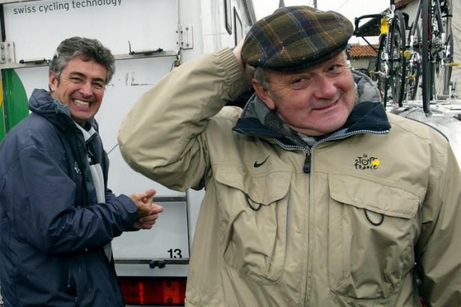 Marc Madiot and Jean-Marie Leblanc together in 2004