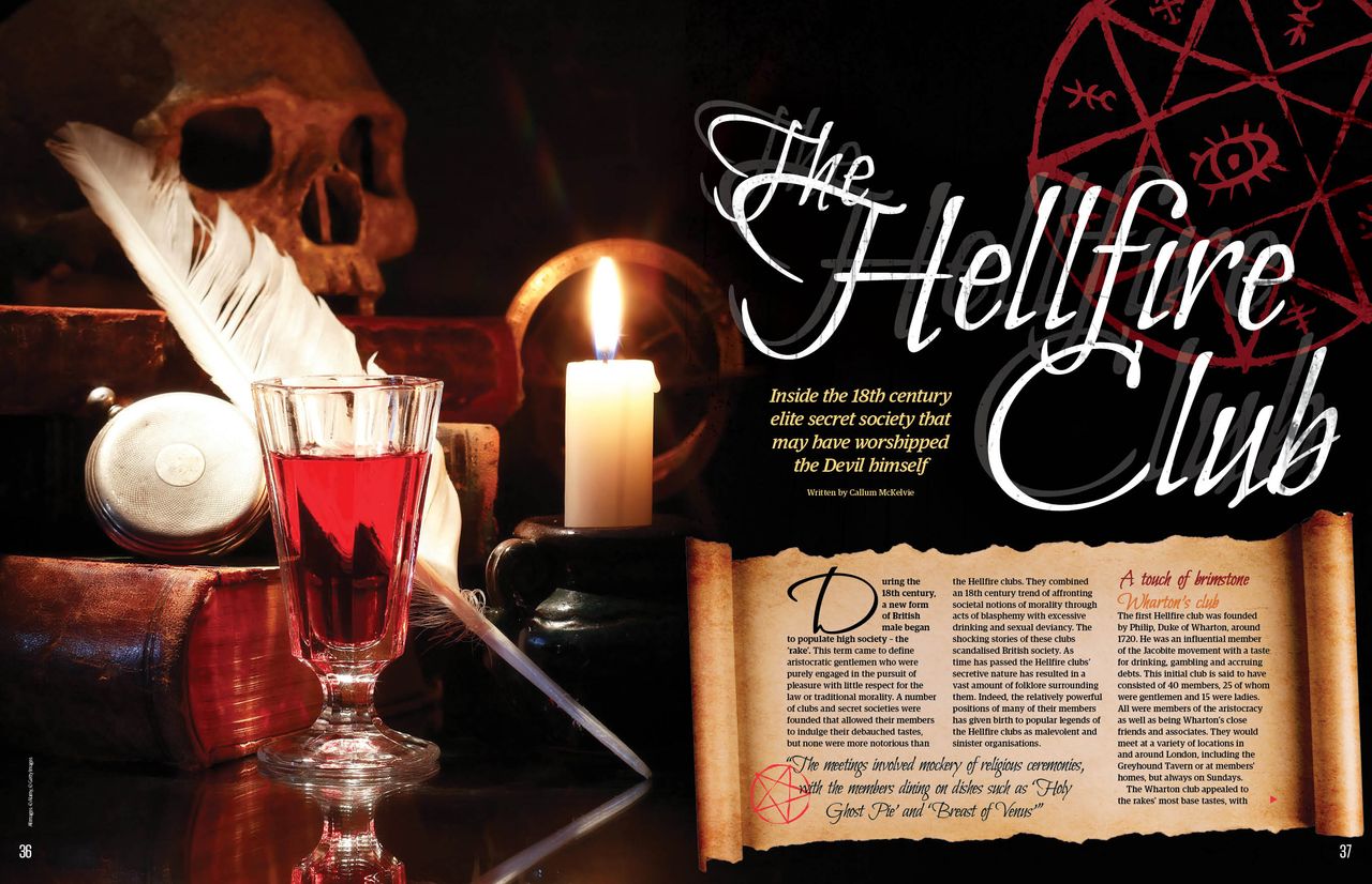 Hellfire Club spread, All About History 125