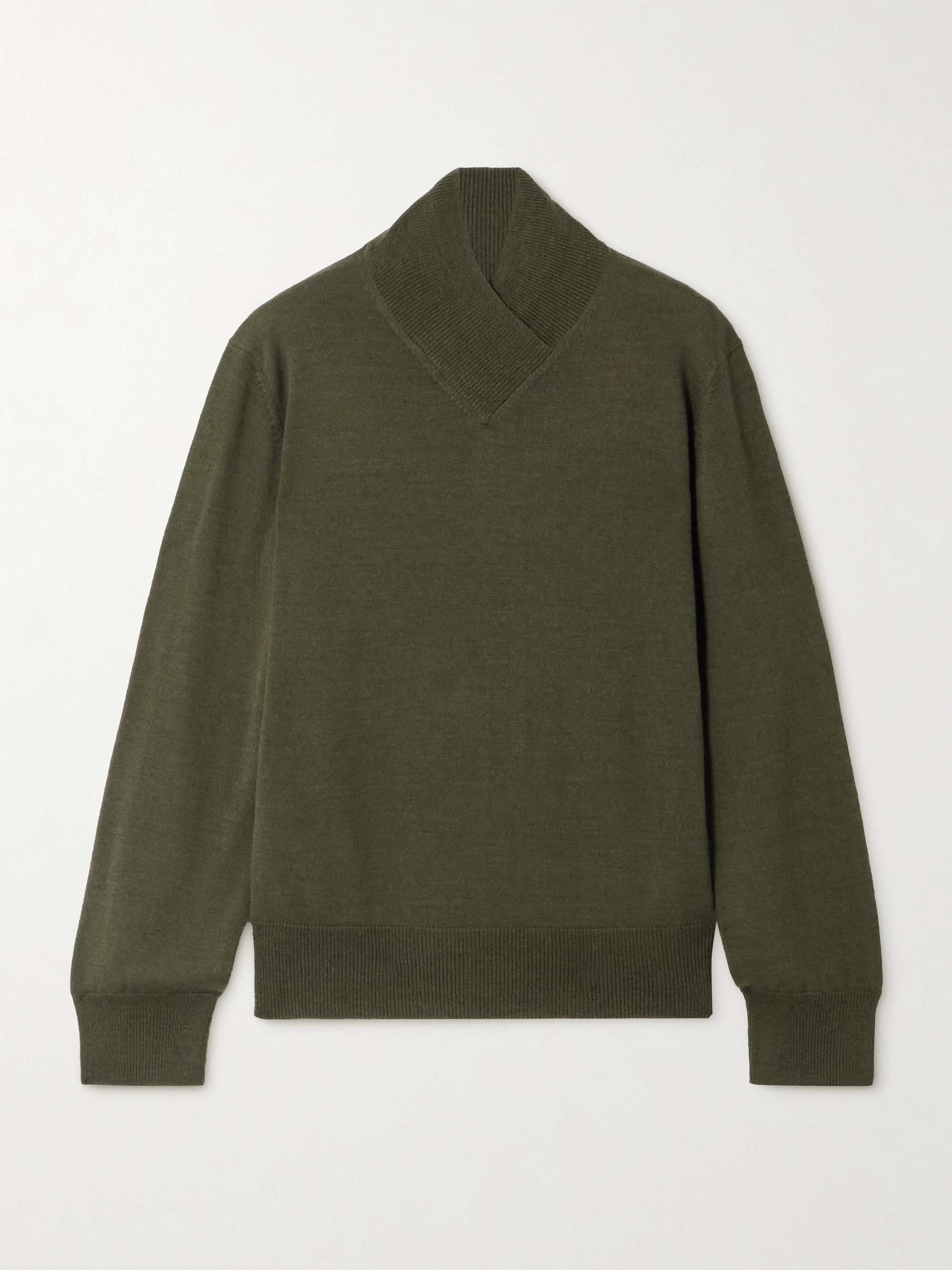 Detta Wool and Silk-Blend Sweater