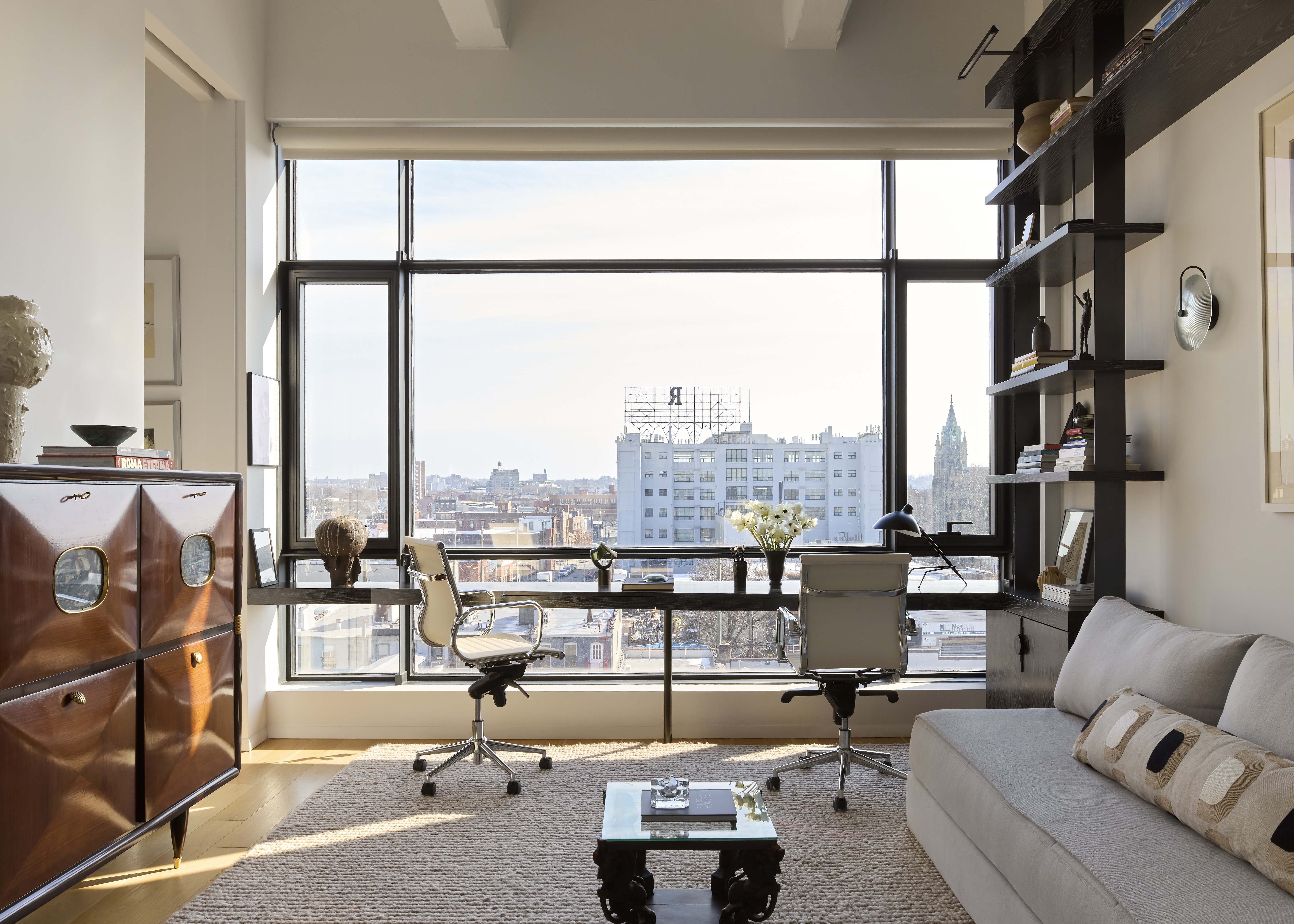 red hook, brooklyn loft by Interior designer Laurie Blumenfeld