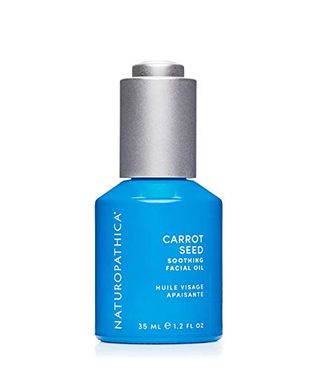 Naturopathica Carrot Seed Soothing Facial Oil, Made in USA - Night Facial Serum, Ultra-calming & Hydrating, Prevents Redness - 1 oz. (35 ml)