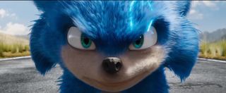 Old Sonic the Hedgehog Face