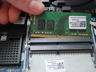 Remove the RAM from the slot
