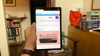 Samsung Galaxy Tab S6 Lite review - in hand