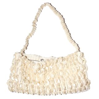 Zara Faux Pearl Shoulder Bag