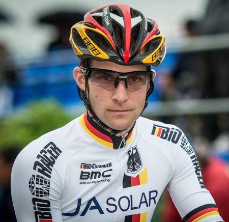 Moritz Milatz (Germany) at the start of the European Championships in Moscow.