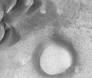 Mars' Natural Sculptures Pose Mystery