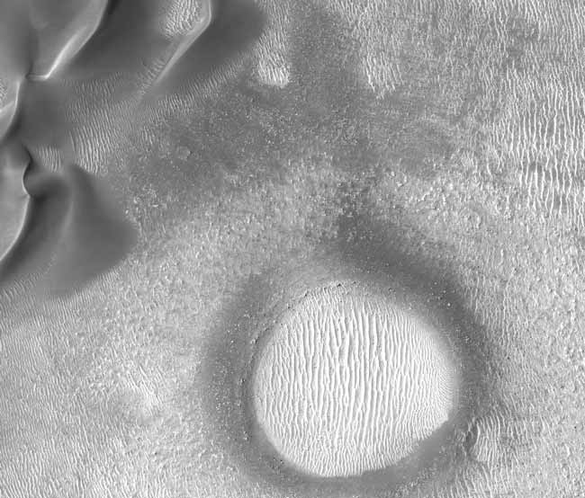 Mars&#039; Natural Sculptures Pose Mystery