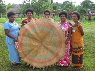 women weavers, conservation, fiji