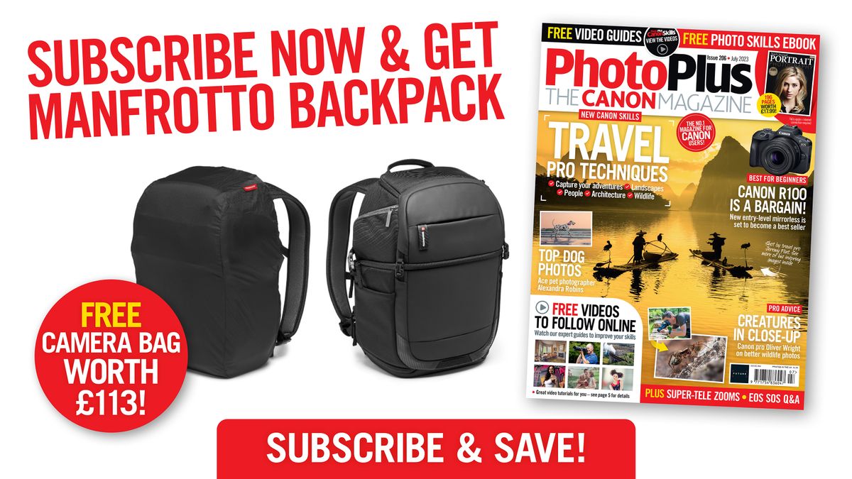 Image for PhotoPlus: The Canon Magazine July issue out now! Subscribe &amp; get a free camera bag