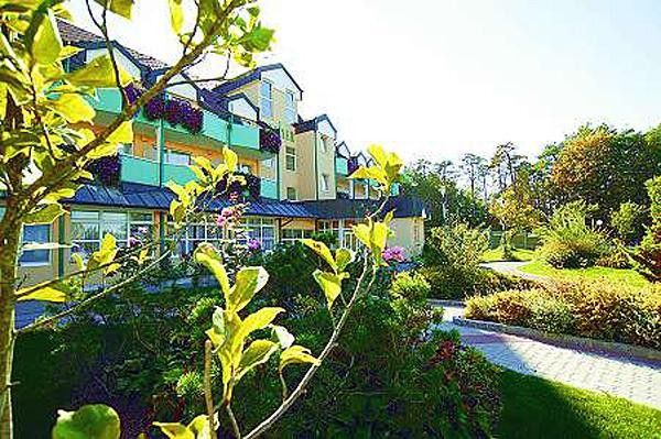 Modern buildings and green surrounds made the riders' stay a very enjoyable one