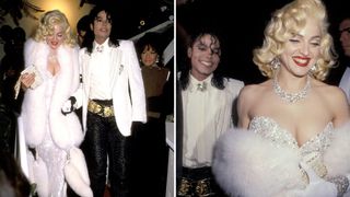 Madonna and Michael Jackson at the 1991 Oscars