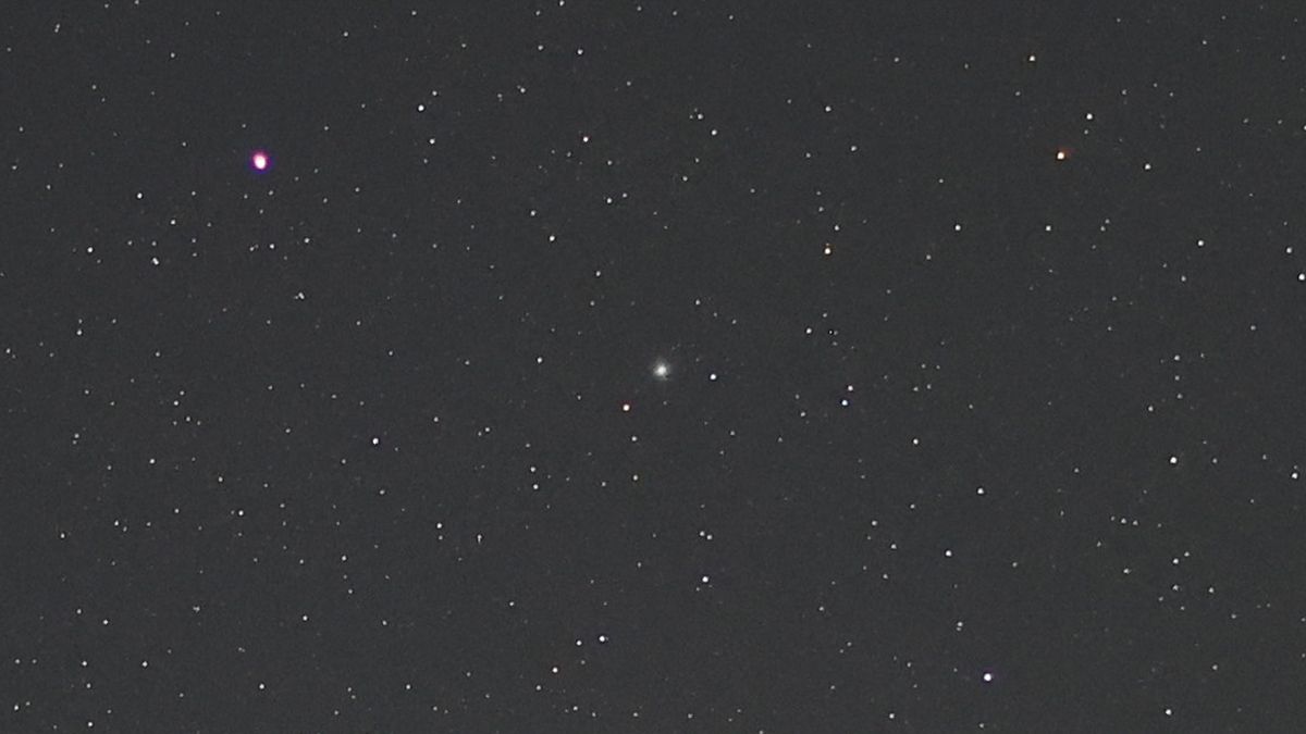 The Hercules Globular cluster (M13) as imaged by the Canon EOS R6 III.