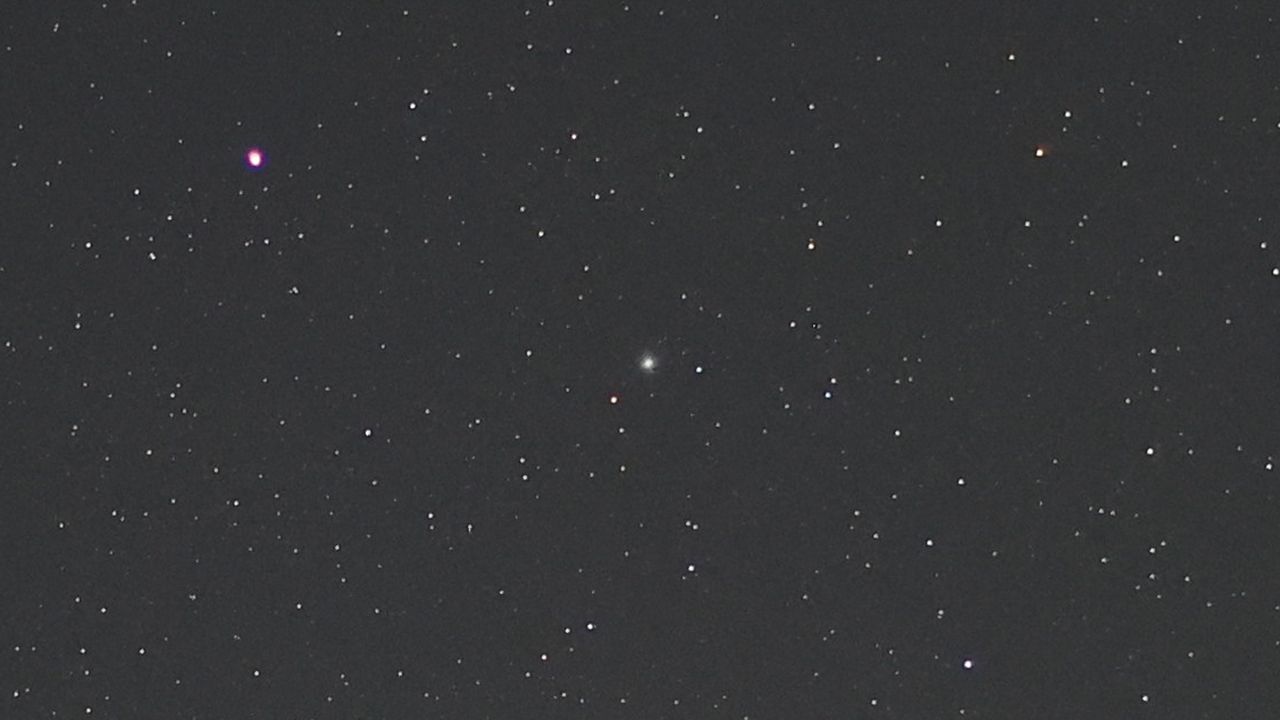 The Hercules Globular cluster (M13) as imaged by the Canon EOS R6 III.