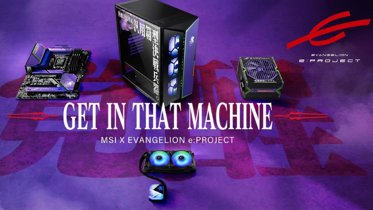 MSI Releases Total Variety of Evangelion Pc Parts