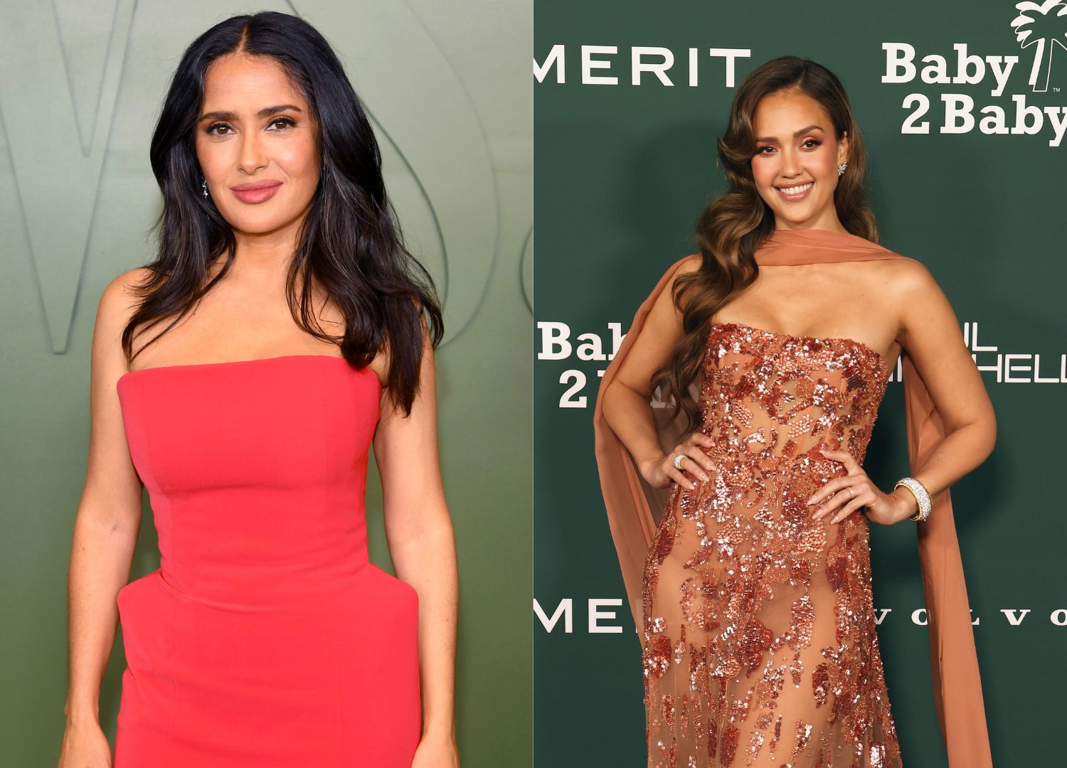 Image of Jessica Alba Salma Hayek