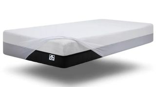 Panda London Mattress Protector on a mattress on a white background