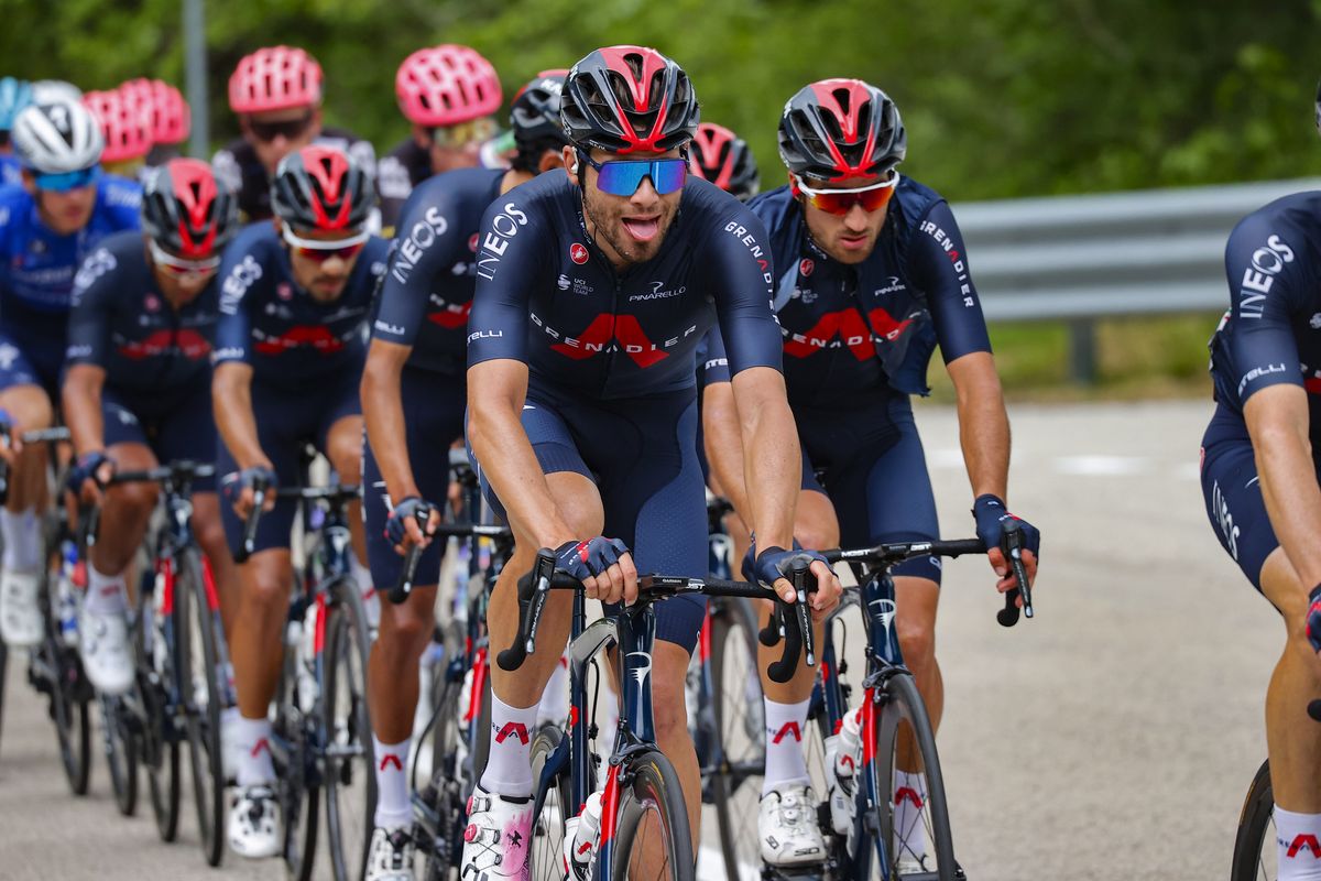 Giro d'Italia 2021 - 104th Edition - 9th stage Castel di Sangro - Campo Felice (Rocca di Cambio) 158 km - 16/05/2021 - Filippo Ganna (ITA - Ineos Grenadiers) - photo Luca Bettini/BettiniPhoto&Acirc;&copy;2021