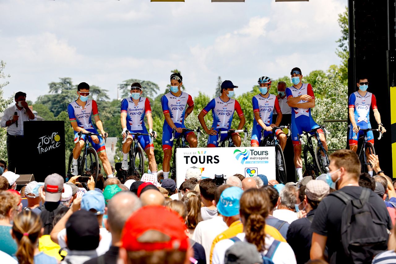Tour de France 2021 108th Edition 6th stage Tours Chateauroux 1604 km 01072021 Groupama FDJ photo Luca BettiniBettiniPhoto2021