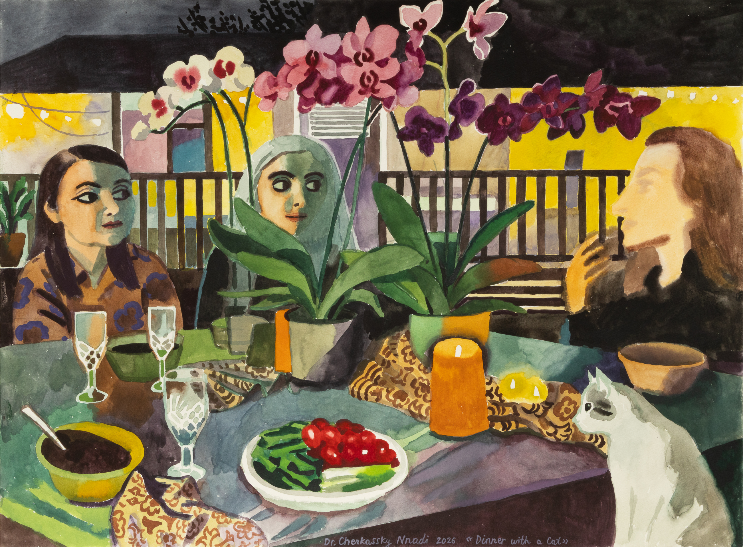 Zoya Cherkassky paintings of people in new york