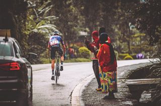 Chris Froome at the Tour du Rwanda