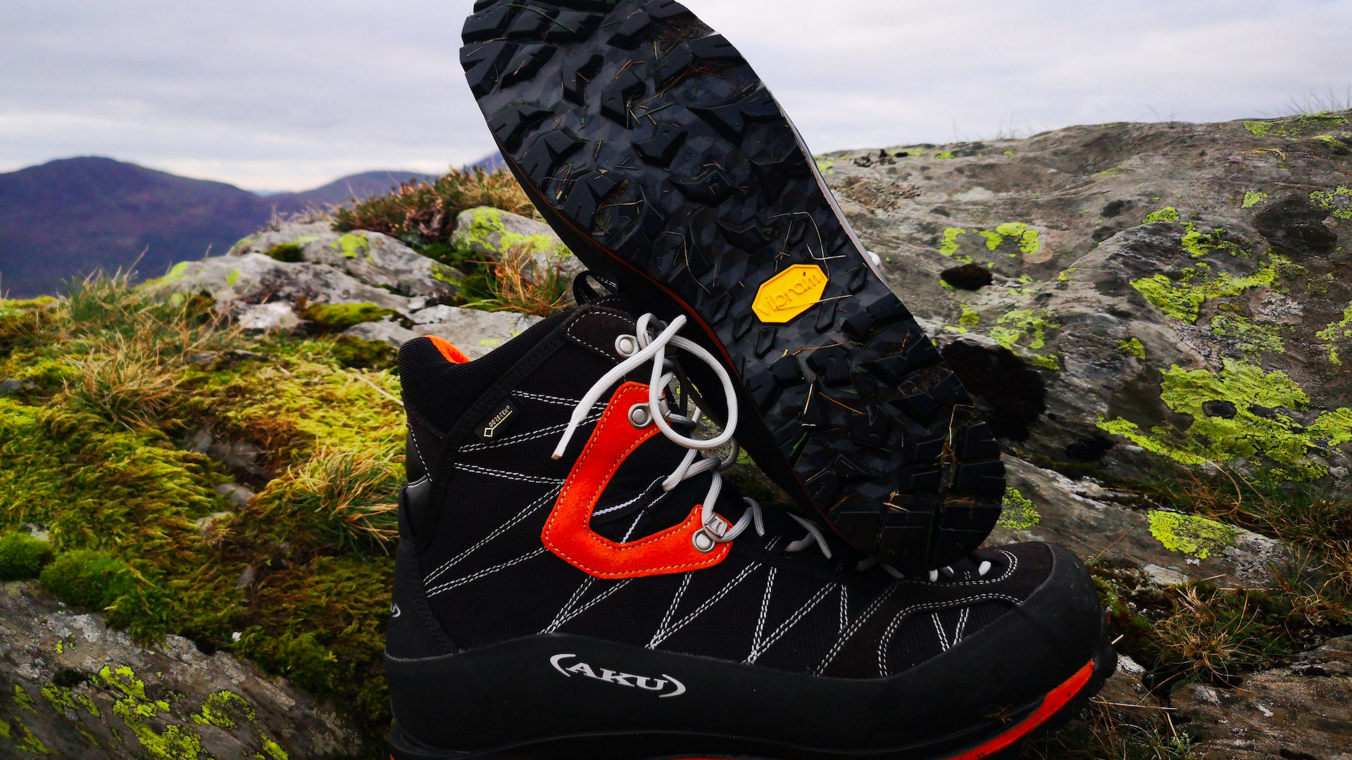 Chaussures De Randonnée AKU Superalp GTX Homme - Imperméables Gore-Tex - Tige Cuir Et Semelle Vibram