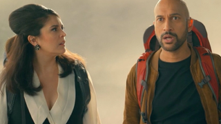 Cecily Strong and Keegan-Michael Key on Schmigadoon.