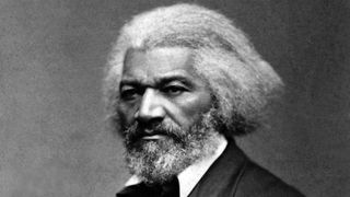 Famed former slave and abolitionist writer Frederick Douglass