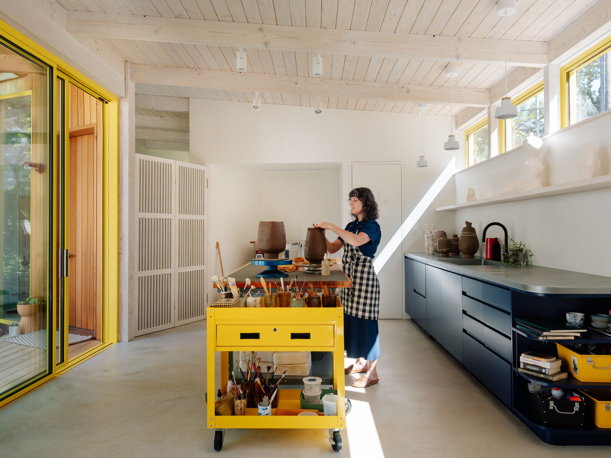 This Japanese-inspired Californian garden studio is full of personality