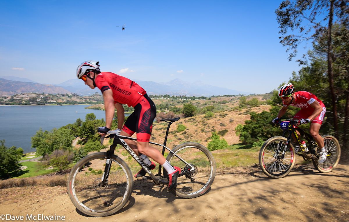 Nino Schurter (Scott Odlo) about to pounce