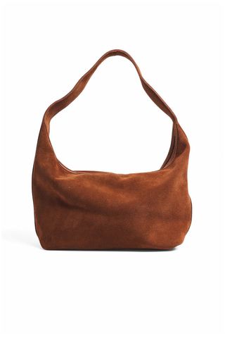 Na-kd Boxy Suede Shoulder Bag