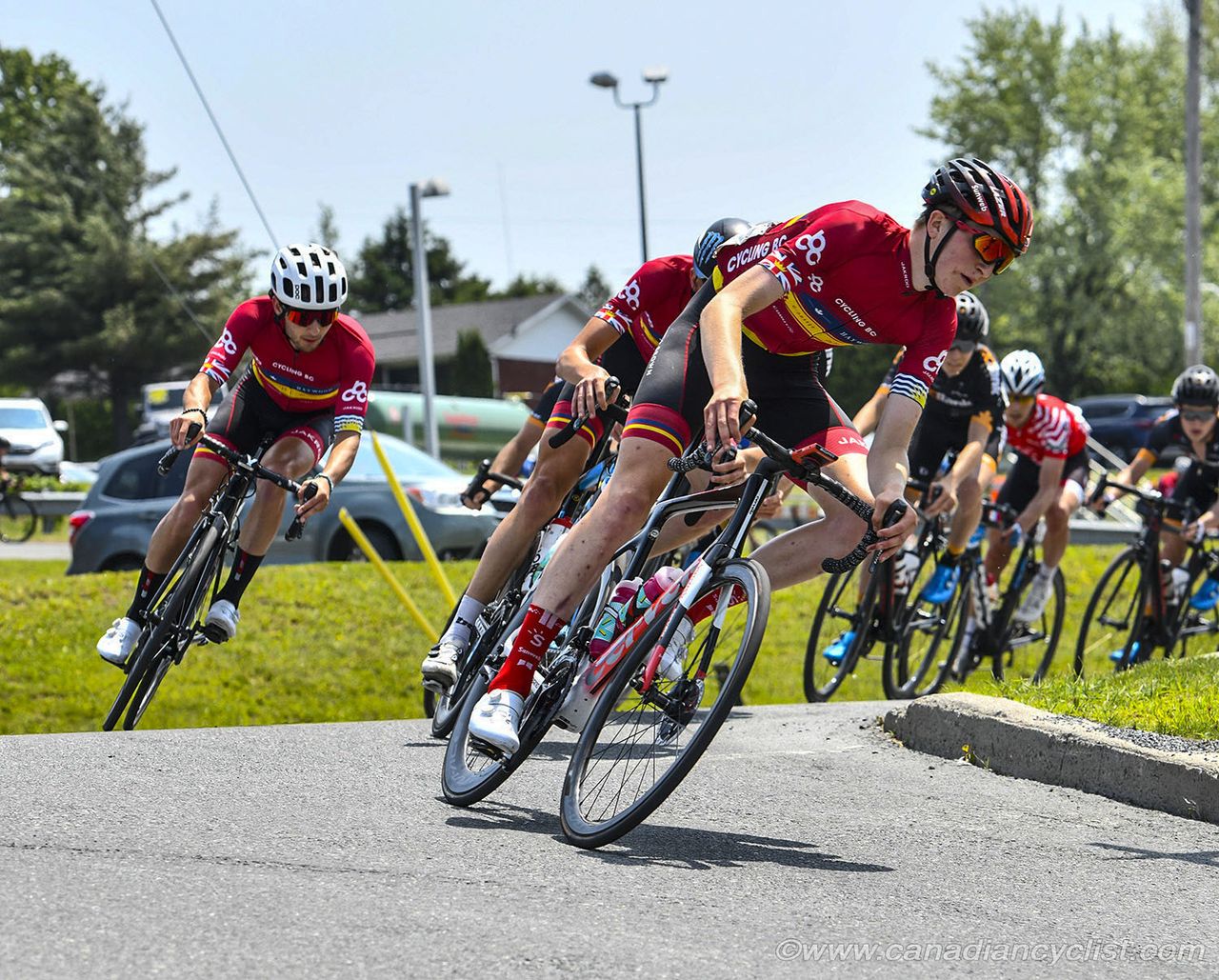 Ben Katerberg (Cycling B.C.) races in Europe for Sunweb's devo team