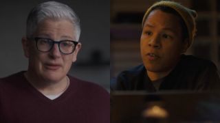 Abby McEnany and Eric Graise on Tracker.