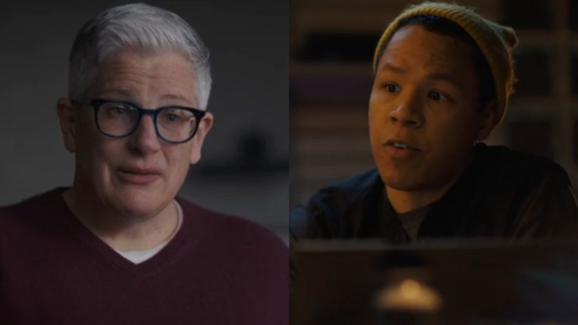 Abby McEnany and Eric Graise on Tracker.