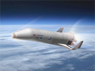 Northrop Grumman is one of three firms vying for XS-1 space plane. The company's concept is shown here.